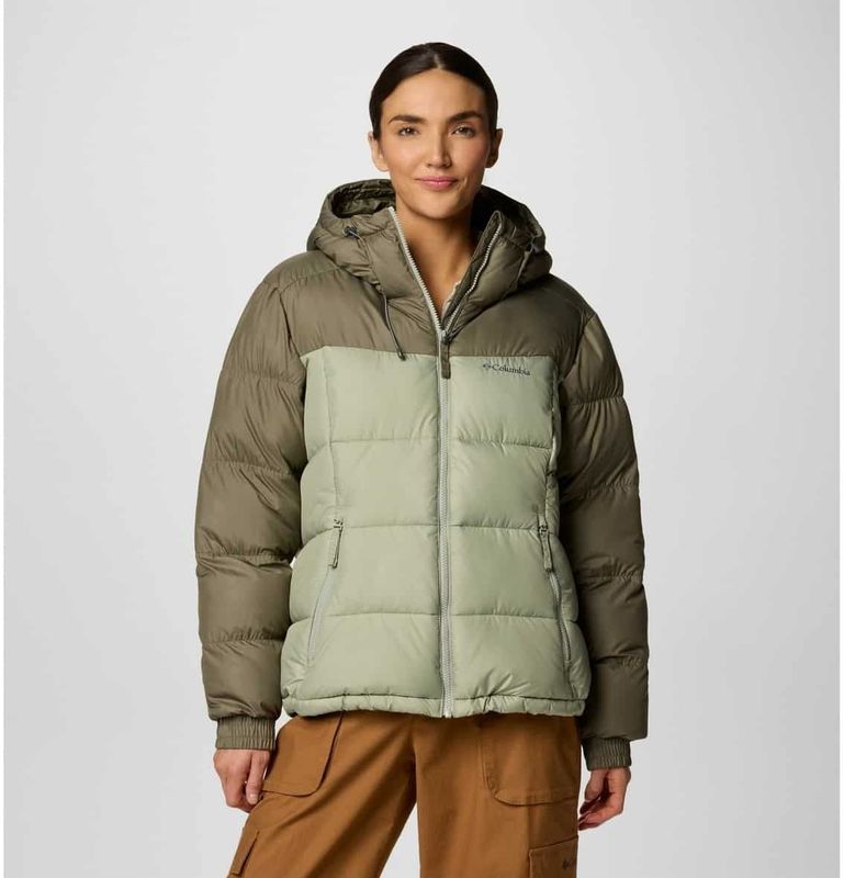 Columbia Pike Lake II Insulated Jacke Damen (Grau XS Größe) Lifestylebekleidung