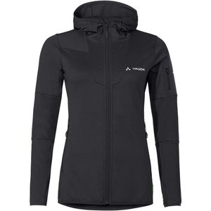 Vaude Wo Monviso Fleece Jacke II Damen Wanderjacke (Schwarz 42 Größe) Kletterbekleidung