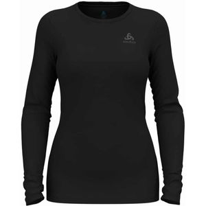 Odlo Merino 260 Bl Top Crew Neck L/S W Damen (Schwarz XL Größe) _Skitourenbekleidung