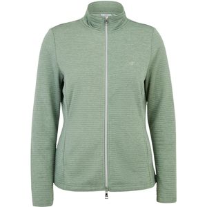Joy Peggy Jacke Damen Trainingsjacke (Oliv 44 Größe) _Fitnessbekleidung