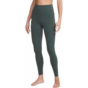 Nike W NK Dri-Fit Zenvy High-Rise Tight Damen (Dunkelgrün XL) _Fitnessbekleidung