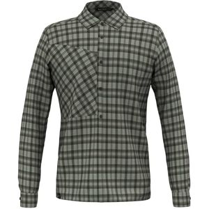 Salewa Fanes Flannel 5PL M L/S Shirt Herren (Oliv XL)