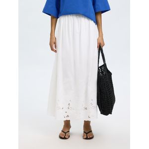 Broderie Anglaise Maxi Rok