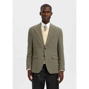 Geruite Single-breasted Blazer