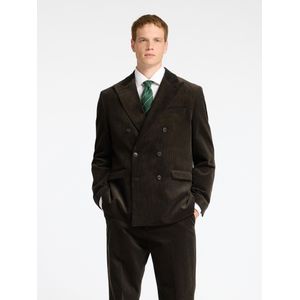 Regular Fit Corduroy Double-breasted Blazer