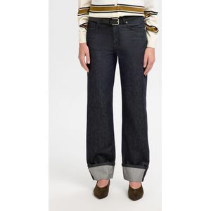 Omgeslagen Pijpen Straight Fit Jeans