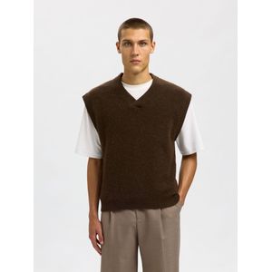 Relaxed Fit Gebreid Gilet