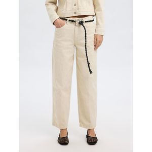 Mid-waist Barrel Fit Jeans