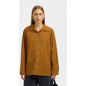 Katoenen Overhemd Met Lange Mouwen