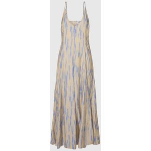 Viscose Blend Strap Maxi Dress