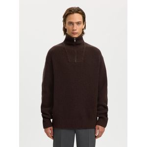 Katoenmix Trui Met Rits