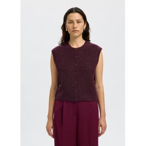 Wolmix - Gebreid Gilet - Zacht - Regular Fit