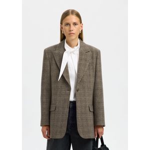 100% Wol Single-breasted Blazer