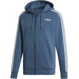 adidas Essentials 3-Stripes vest heren blauw/wit