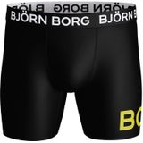 Bjorn Borg LA Performance boxershort 1-pack heren zwart/geel