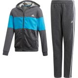 adidas Performance trainingspak jongens grijs/blauw