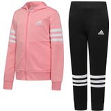 adidas Pes trainingspak meisjes roze/zwart