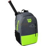 Wilson Team Backpack tennistas unisex grijs/groen
