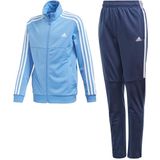 adidas Tiro trainingspak jongens blauw/wit