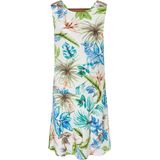 Jurk hooggesloten ronde hals Betty Barclay wit
