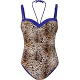 Badpak Xtra Life in bandeaumodel Opera blauw