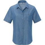 Blouse korte mouwen Peter Hahn denim