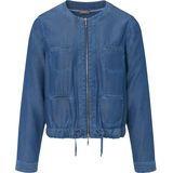 Blouson ronde hals Basler blauw