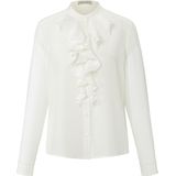 Blouse van 100% zijde lange mouwen Uta Raasch beige