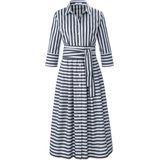 Jurk van 100% katoen 3/4-mouwen Peter Hahn beige