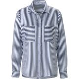 Blouse van 100% katoen lange mouwen Peter Hahn wit