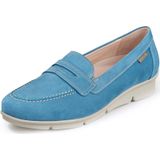 Mocassins Diva van leer Mephisto blauw