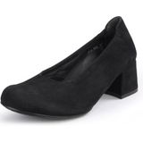 Pumps Karin van geitensuèdeleer Semler zwart