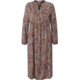 Jurk lange mouwen en ornamentprint Emilia Lay multicolour