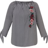 Blouse 3/4-mouwen FRAPP multicolour