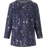 Blouse van 100% zijde 3/4-mouwen Windsor paars