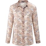 Blouse lange mouwen en grafische print Basler multicolour