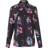 Blouse van 100% zijde lange mouwen Uta Raasch multicolour