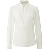 Blouse van 100% zijde lange mouwen Uta Raasch wit