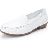 Mocassins Hina van rundleer Waldläufer wit