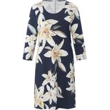 gebreide jurk 3/4-mouwen Efixelle multicolour