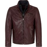 Leren jack Milestone bruin