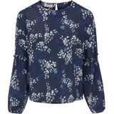 Blouse 100% zijde Uta Raasch multicolour