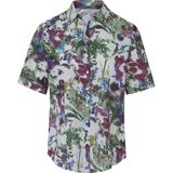 Blouse van 100% katoen korte mouwen mayfair by Peter Hahn multicolour