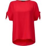 Blouse korte mouwen Emilia Lay rood