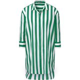 Lange blouse van 100% katoen 3/4-mouwen DAY.LIKE wit