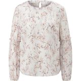 Blouse van 100% zijde grassenprint Uta Raasch multicolour