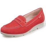 Mocassins Diva van leer Mephisto rood