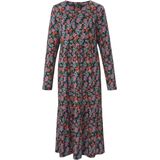 Jerseyjurk lange mouwen en bloemenprint MYBC multicolour