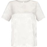 Blouse korte mouwen Emilia Lay wit