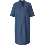Jeansjurk van 100% katoen staande kraag DAY.LIKE denim